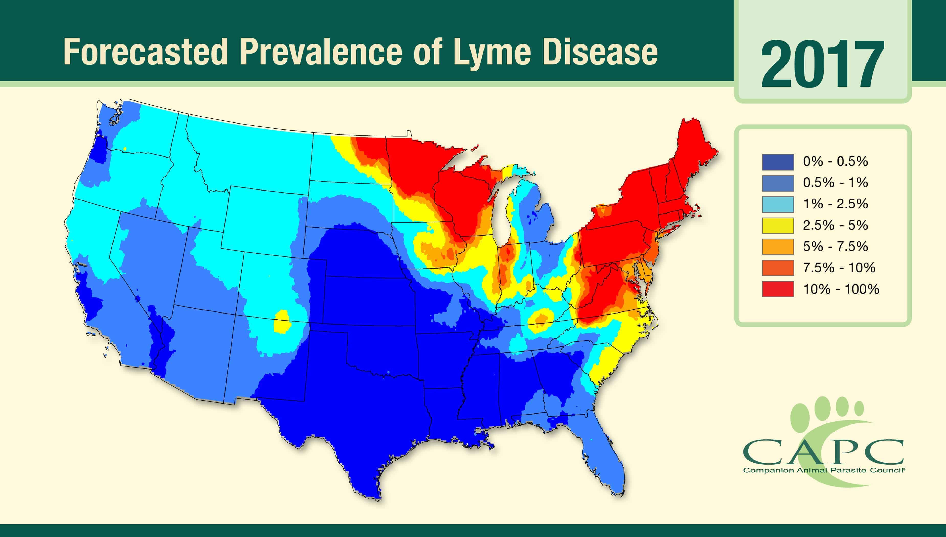 New Lyme Disease Map Outlines Where Ticks are on the Rise - Physician's ...