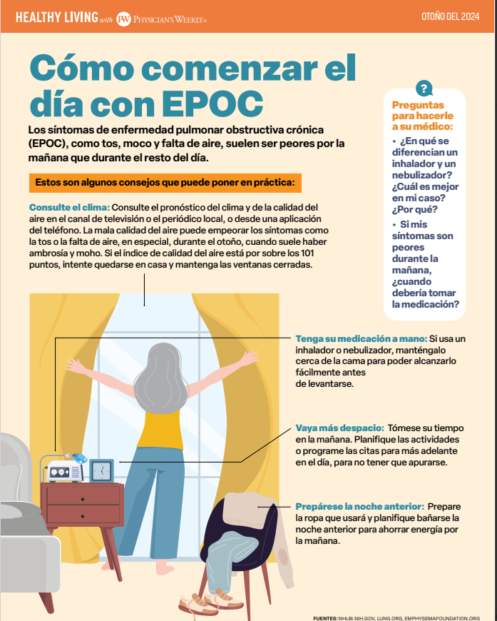 Una Vida Saludable Con EPOC (Healthy Living With COPD – Fall 2024)