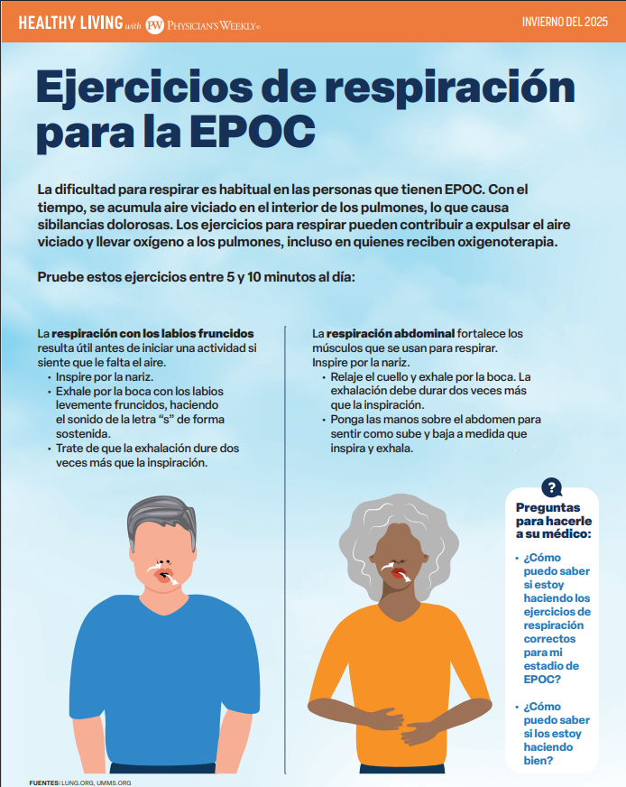 Una Vida Saludable Con EPOC (Healthy Living With COPD – Winter 2025)