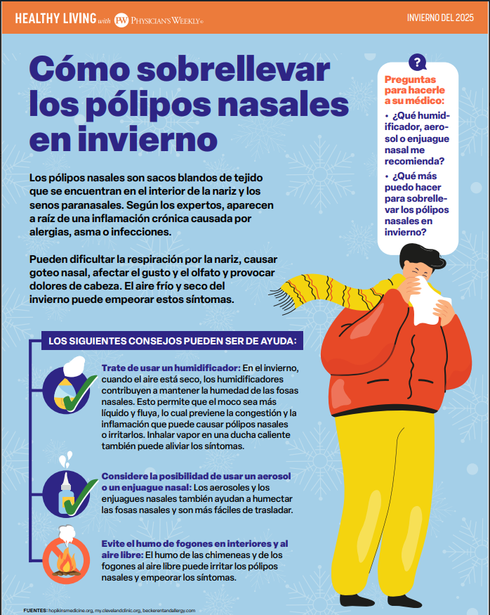 Una Vida Saludable Con Pólipos Nasales (Healthy Living With Nasal Polyps – Winter 2025)