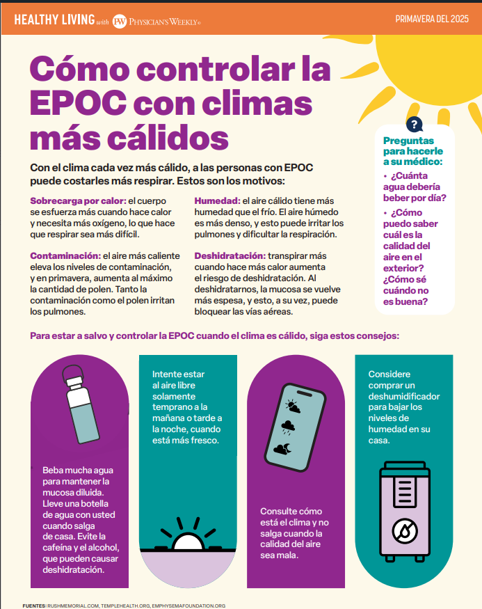 Una Vida Saludable Con EPOC (Healthy Living With COPD – Spring 2025)